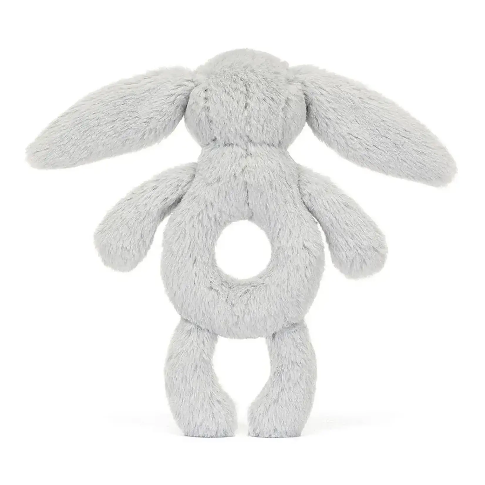 Jellycat Jellycat Bashful Silver Bunny Ring Rattle