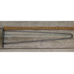 IRON RANGE Hairpin Leg 2 Prong Antique Iron 20" / 500mm