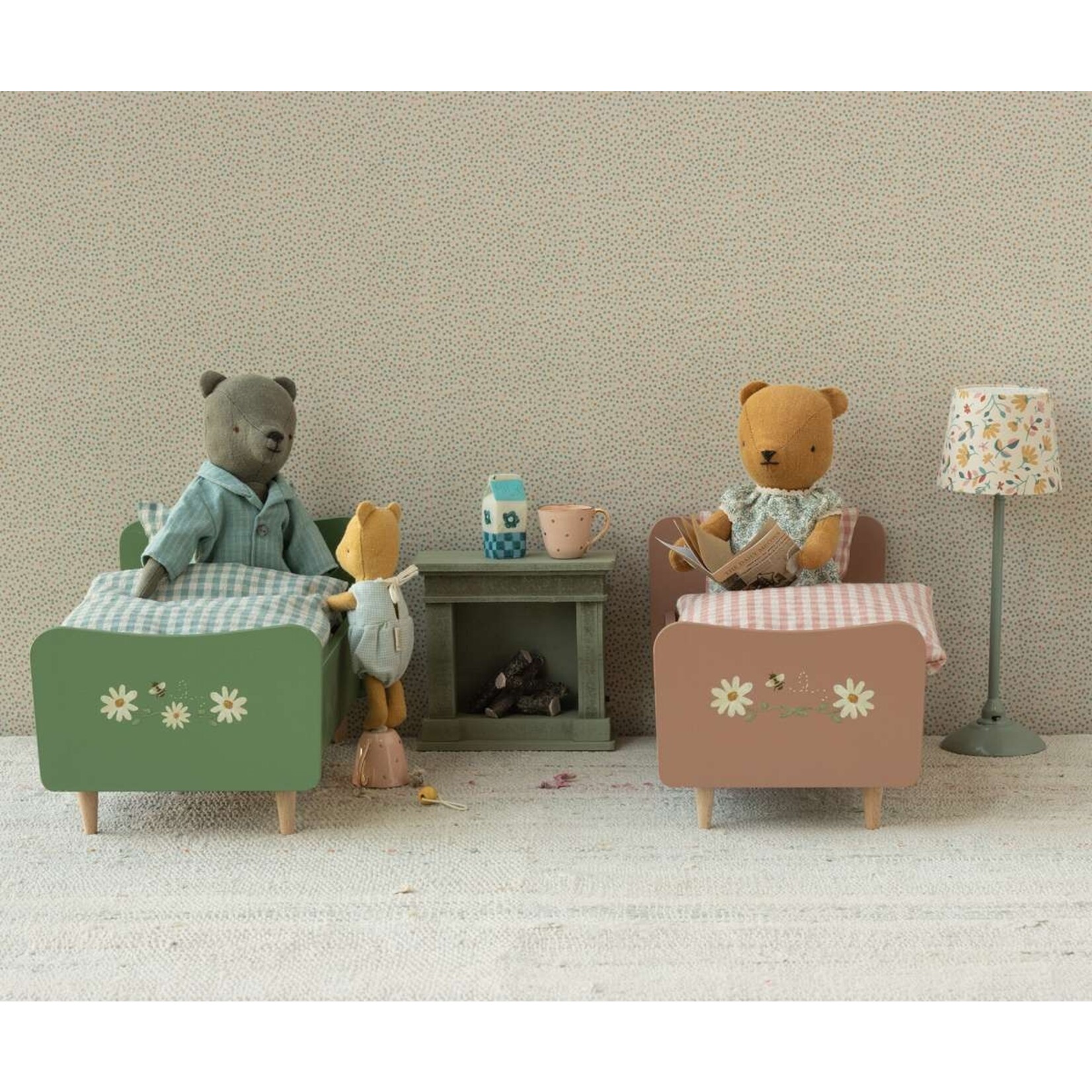 Maileg Maileg Rose Wooden bed Mini