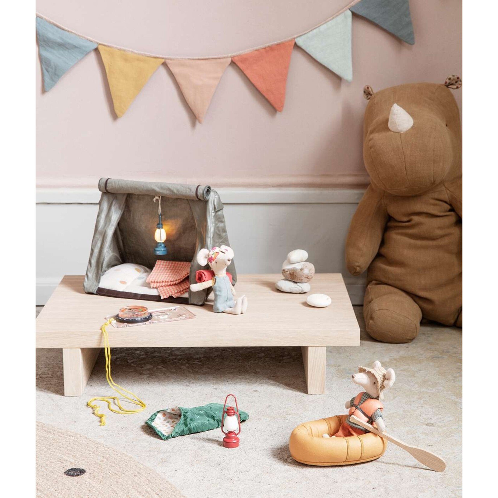 Maileg Maileg Happy camper Green tent Mouse