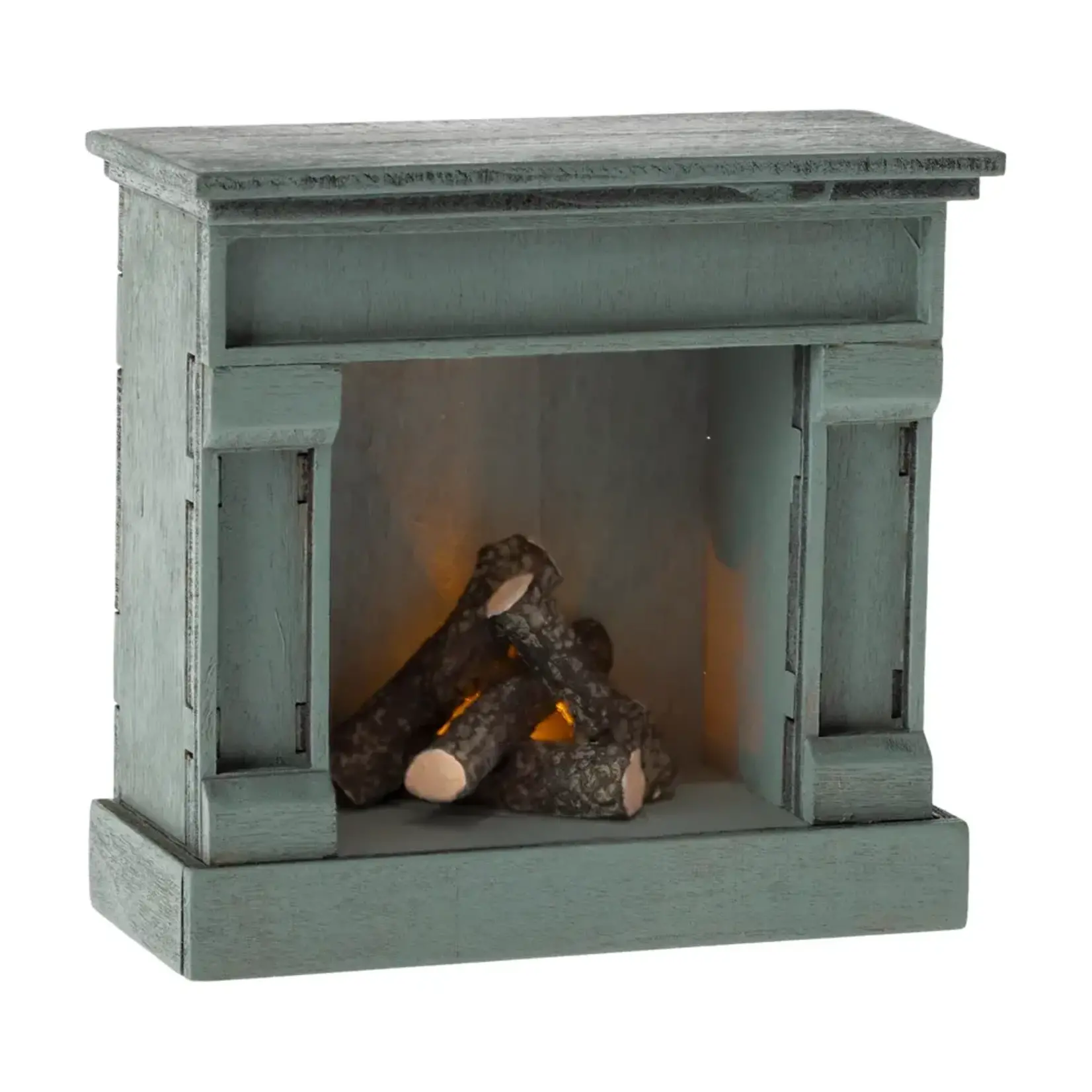 Maileg Maileg Fireplace for Mouse - Blue