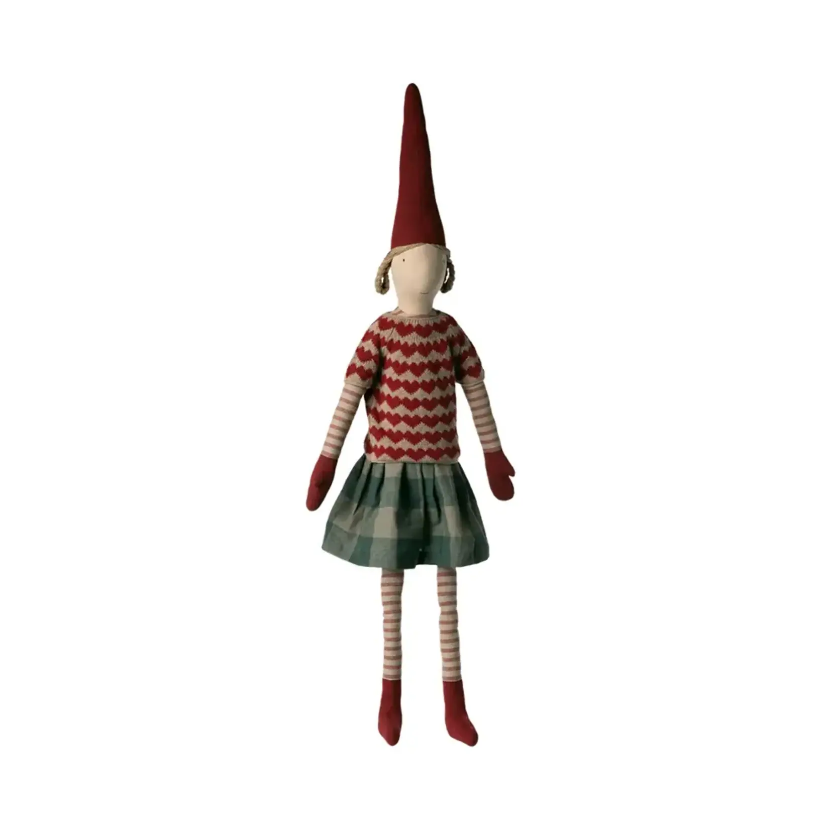 Maileg Maileg Pixy size 6 - Girl Heart Jumper