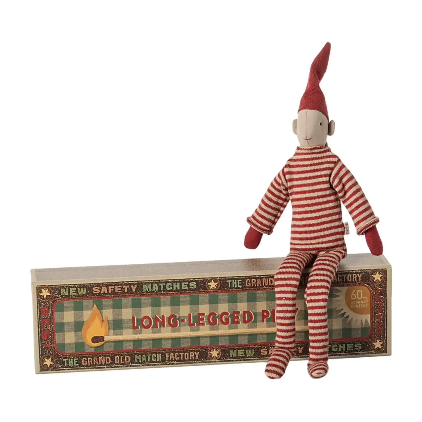 Maileg Maileg Long legged pixy in matchbox Small