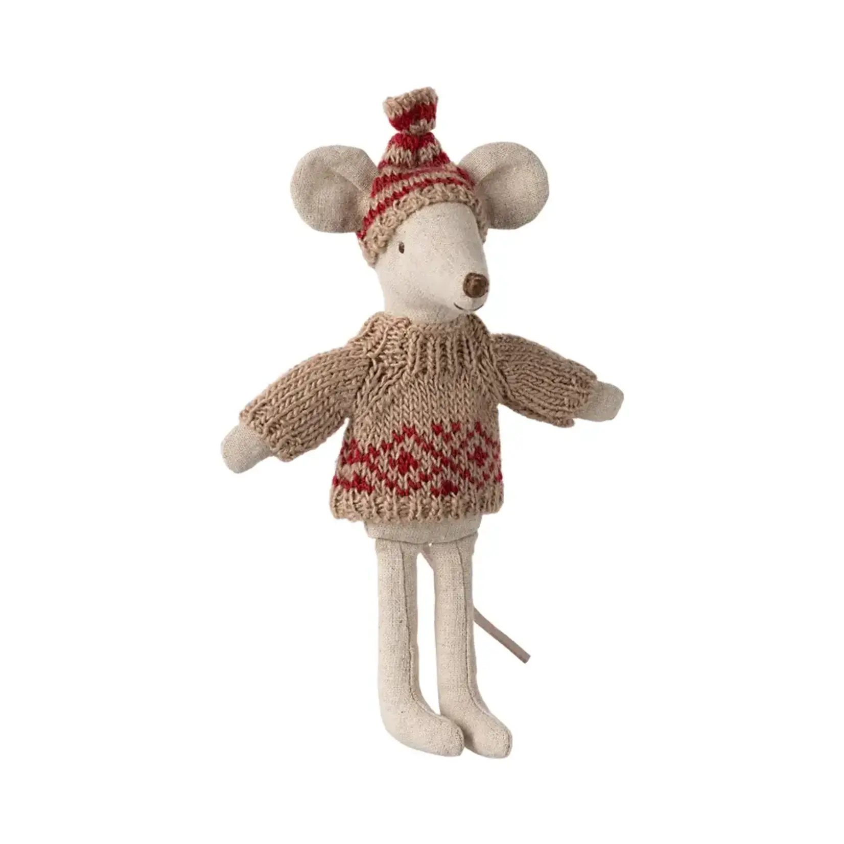 Maileg Maileg Knitted sweater and hat Mum mouse CLOTHES