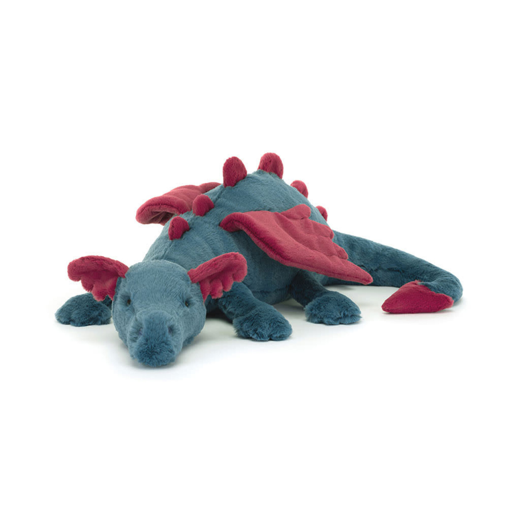 Jellycat Jellycat Dexter Dragon Teal & Red
