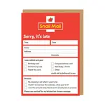 Ohh Deer Snail Mail Belated Greeting Card