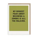 Ohh Deer Zombie All The Walking Greeting Card