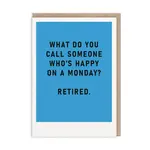 Ohh Deer Happy Monday Retirement Card