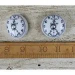 IRON RANGE THICKER Clock face Knob Ceramic 38mm