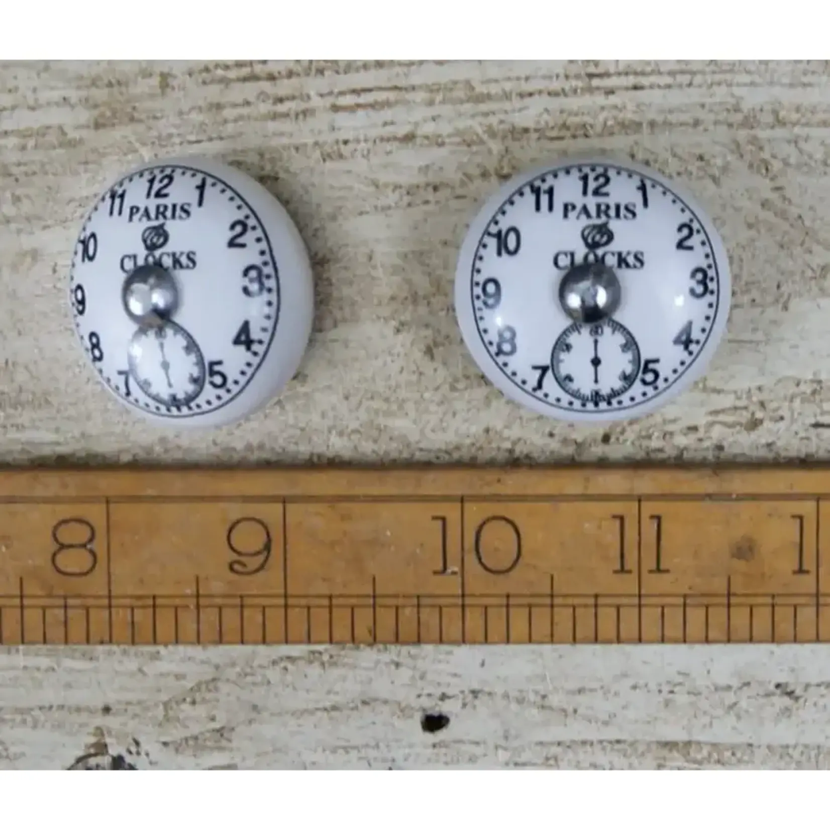 IRON RANGE THICKER Clock face Knob Ceramic 38mm