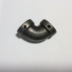 IRON RANGE 15mm pipe component corner connector 90 degree Antique Iron