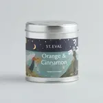 St. Eval St Eval Orange and Cinnamon Christmas Tin Candle