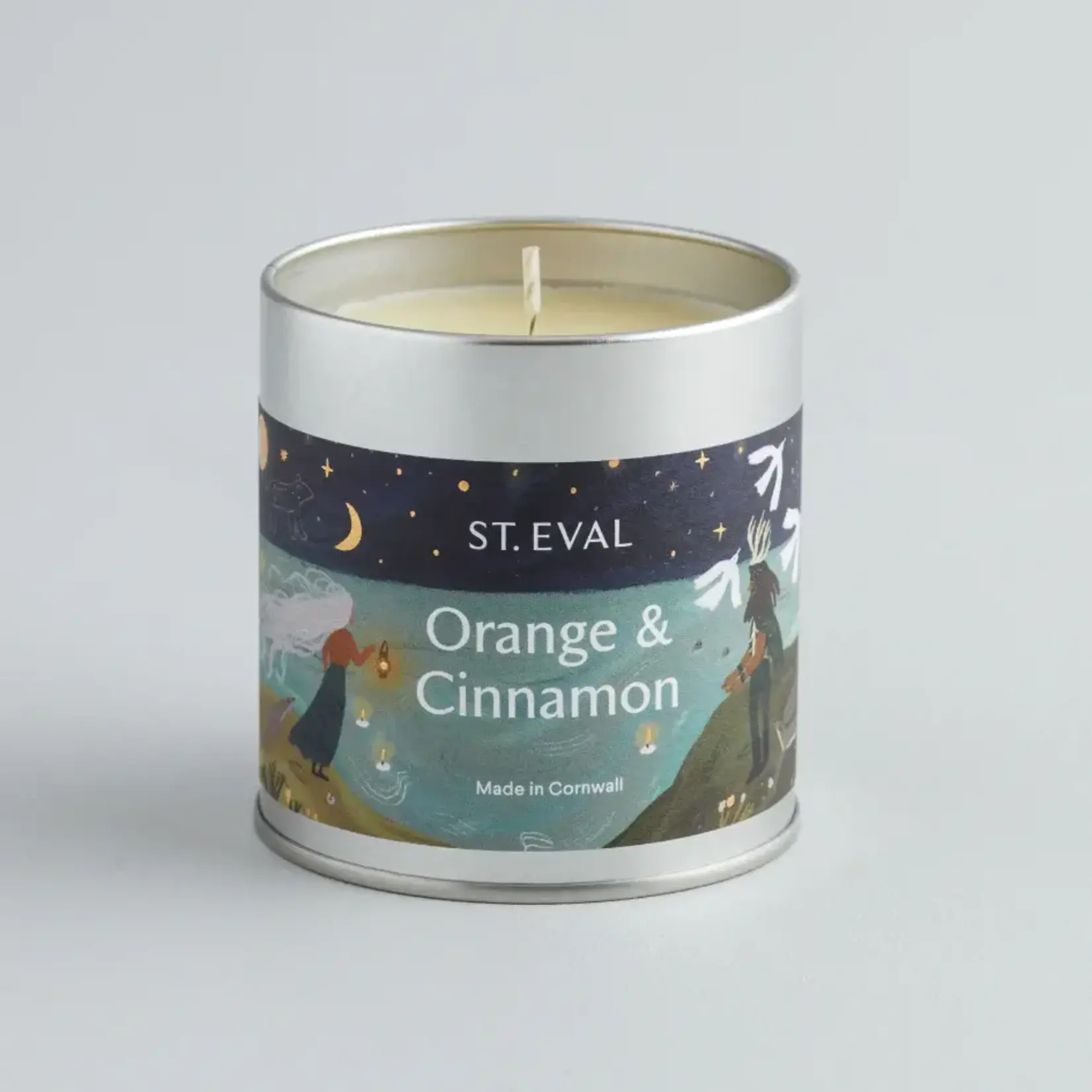 St. Eval St Eval Orange and Cinnamon Christmas Tin Candle