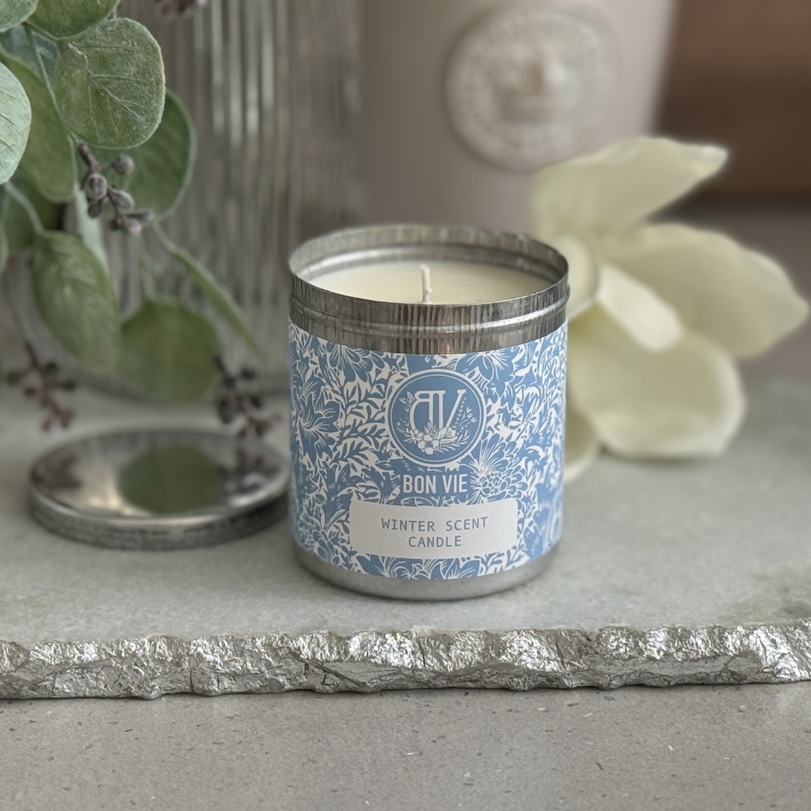 Heaven Scent SPICED ORANGE Bon Vie 200ml Aluminium Tin Candle