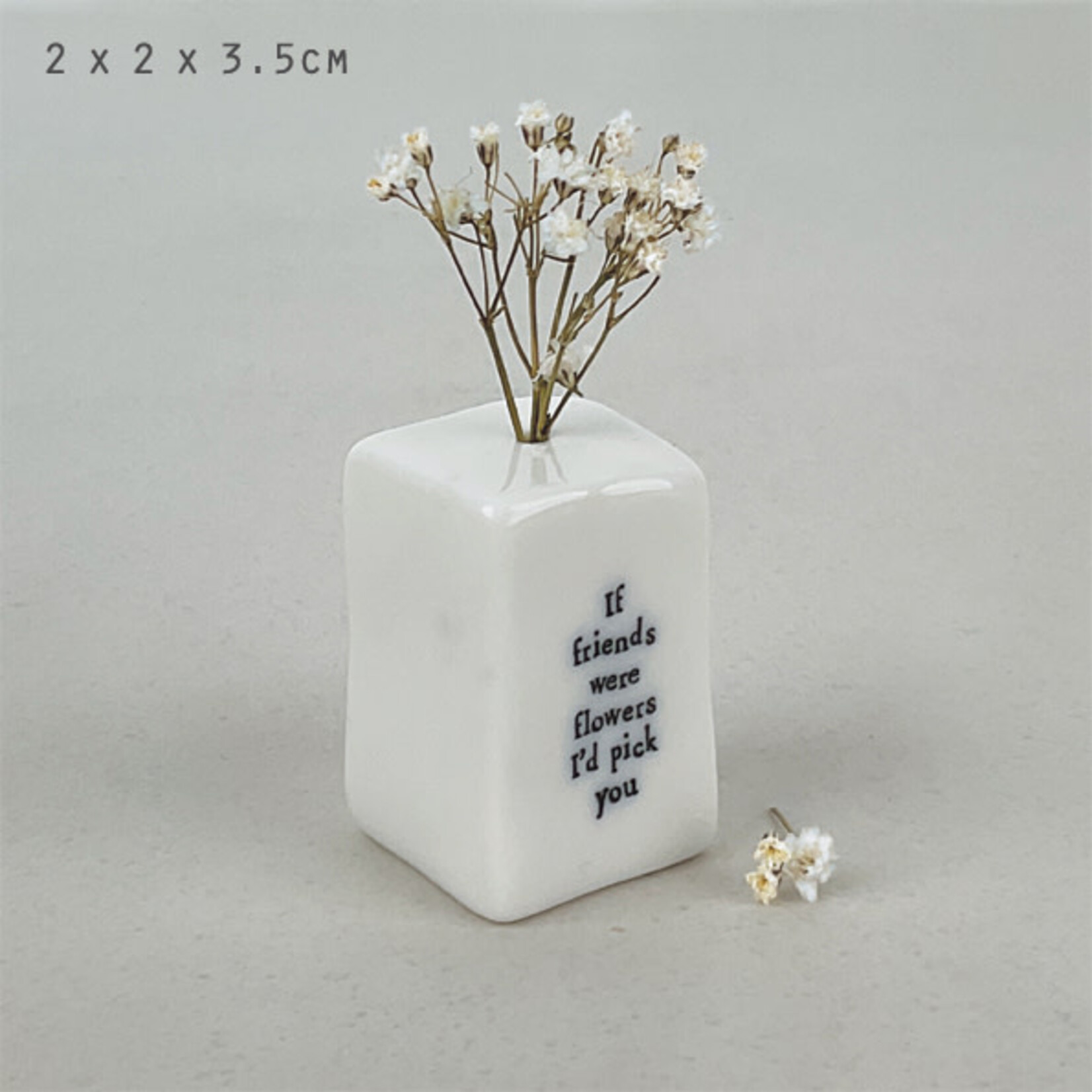 East of India If friends were flowers Cube tiny flower stem holder