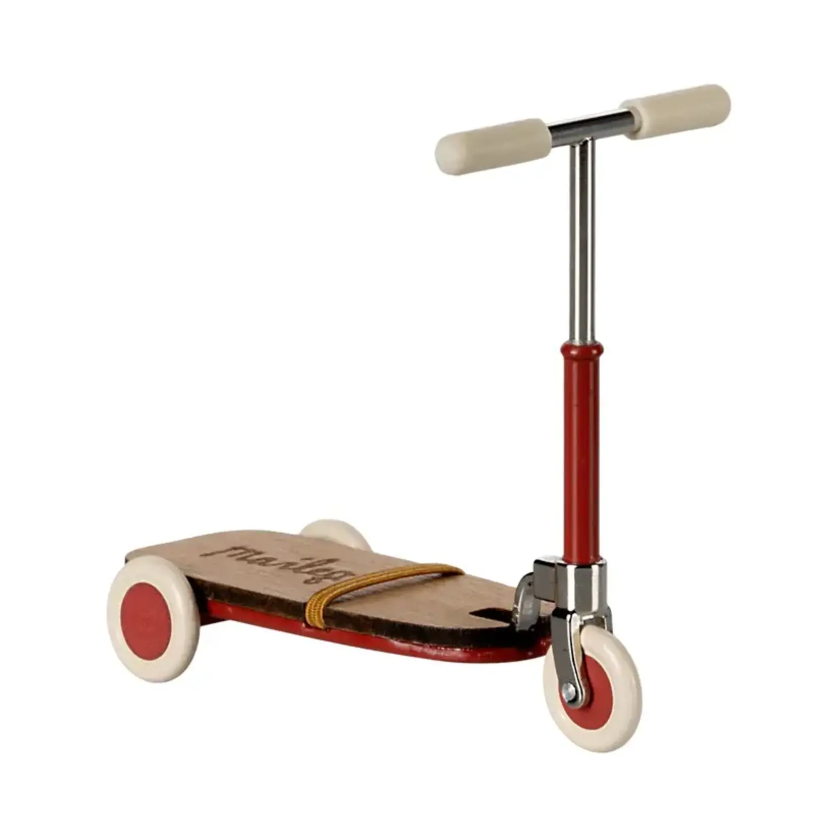 Maileg Maileg Scooter Kick board Mouse - Red