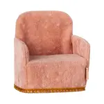 Maileg Maileg Folding chair Mouse - Rose Velvet
