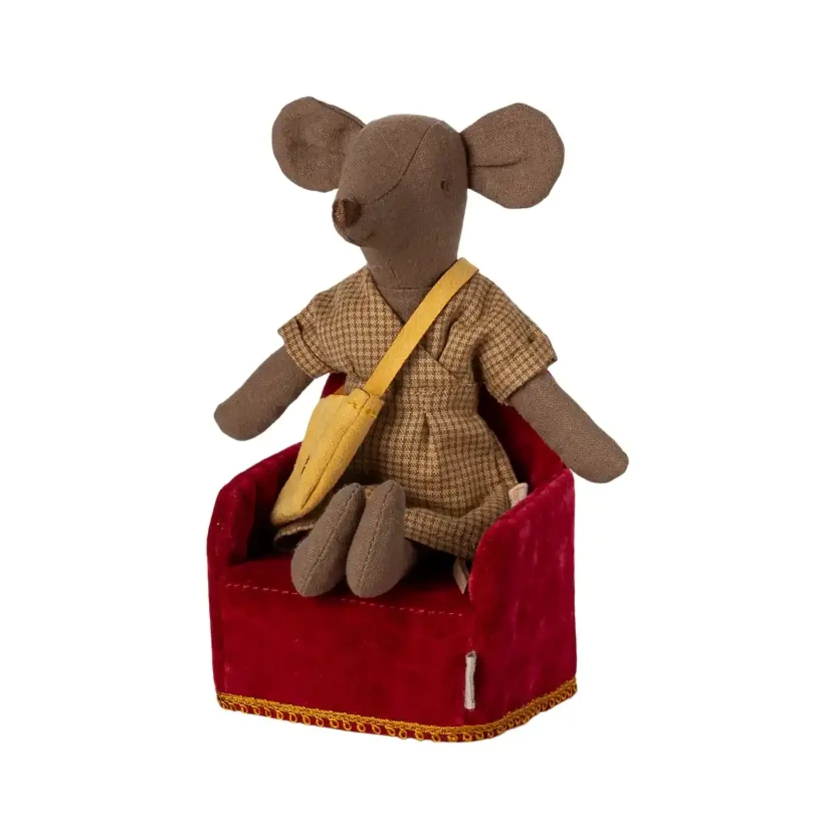 Maileg Maileg Folding chair Mouse - Red