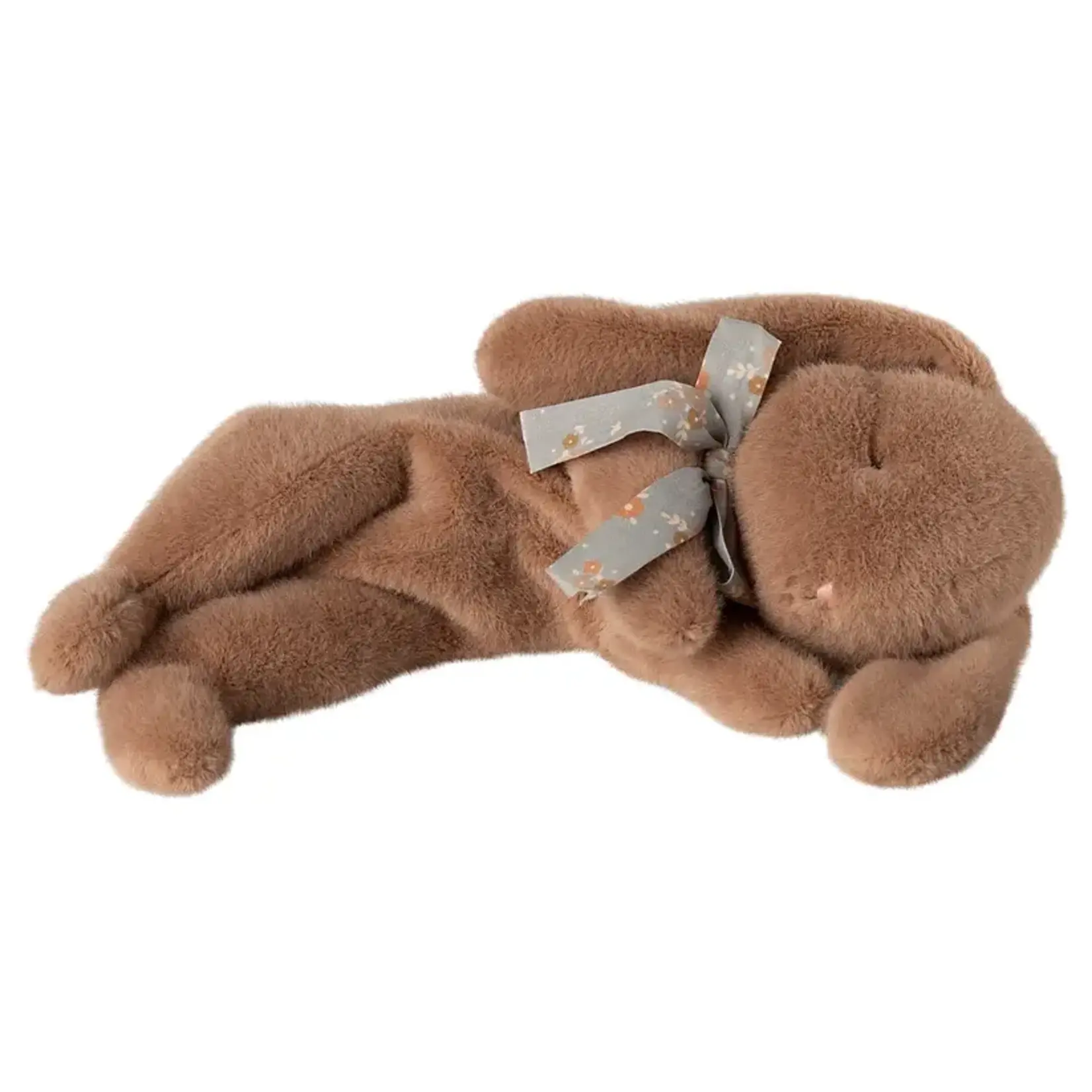 Maileg Maileg Sleeping bunny plush Small - Soft Brown