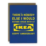 Running With Scissors Anniversary Sarcastic Ikea Argument Chosen One Card