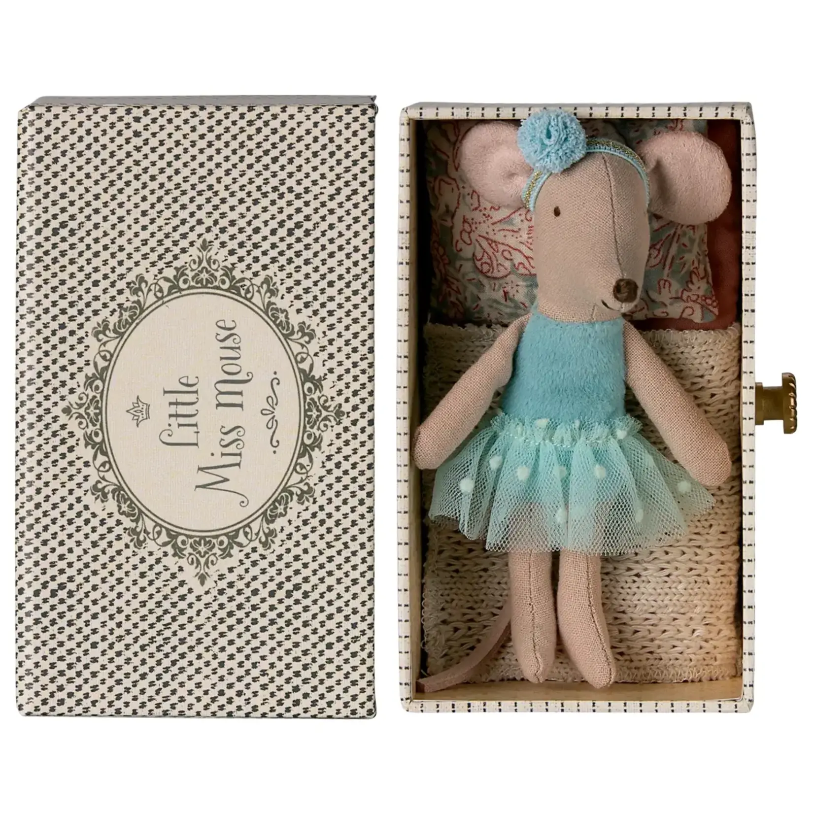 Maileg Maileg Dance Ballerina mouse in daybed Little sister