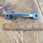 IRON RANGE Square D Handle YORKSHIRE Cast Antique Iron 120mm