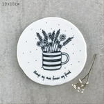 East of India Always My Mum-Porcelain Round Coaster