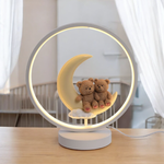 Steepletone Resin Bears Duo Ring Light with In Line Switch - USB Powered