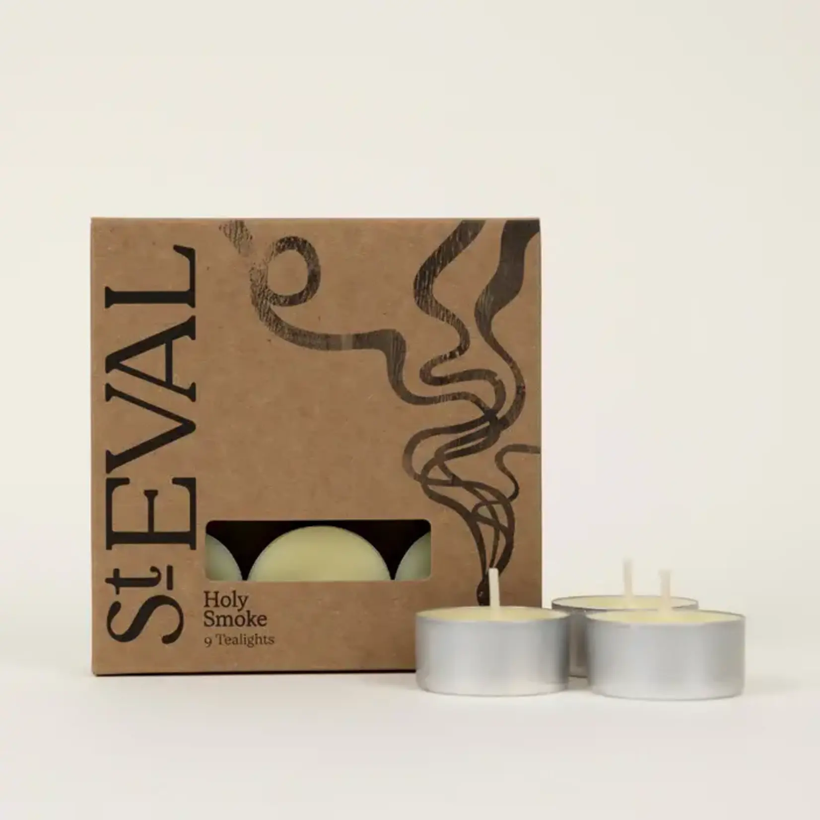 St. Eval St Eval Holy Smoke Scented Tealights x9