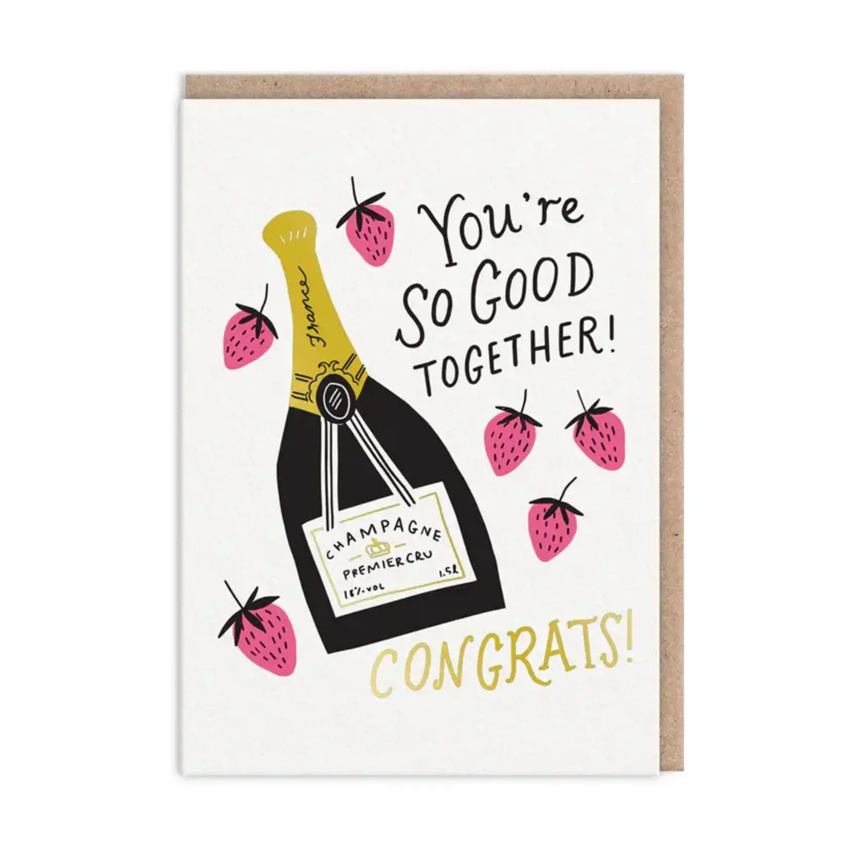 Ohh Deer So Good Together Wedding Card