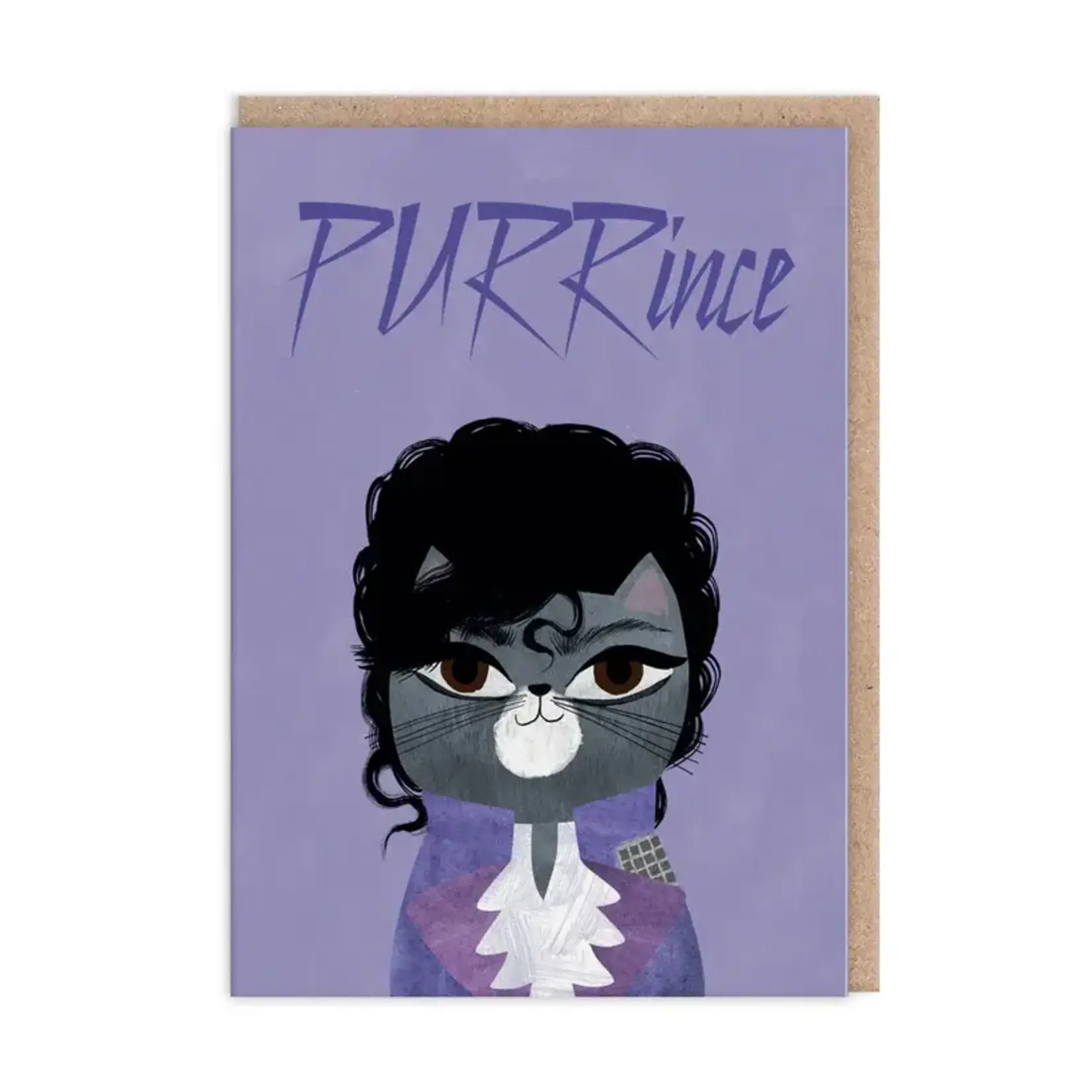 Ohh Deer Purrince Greeting Card