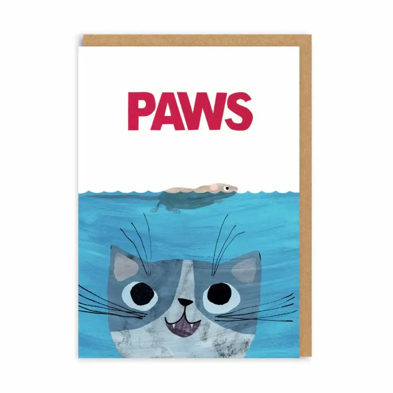 Ohh Deer Paws Greeting Card