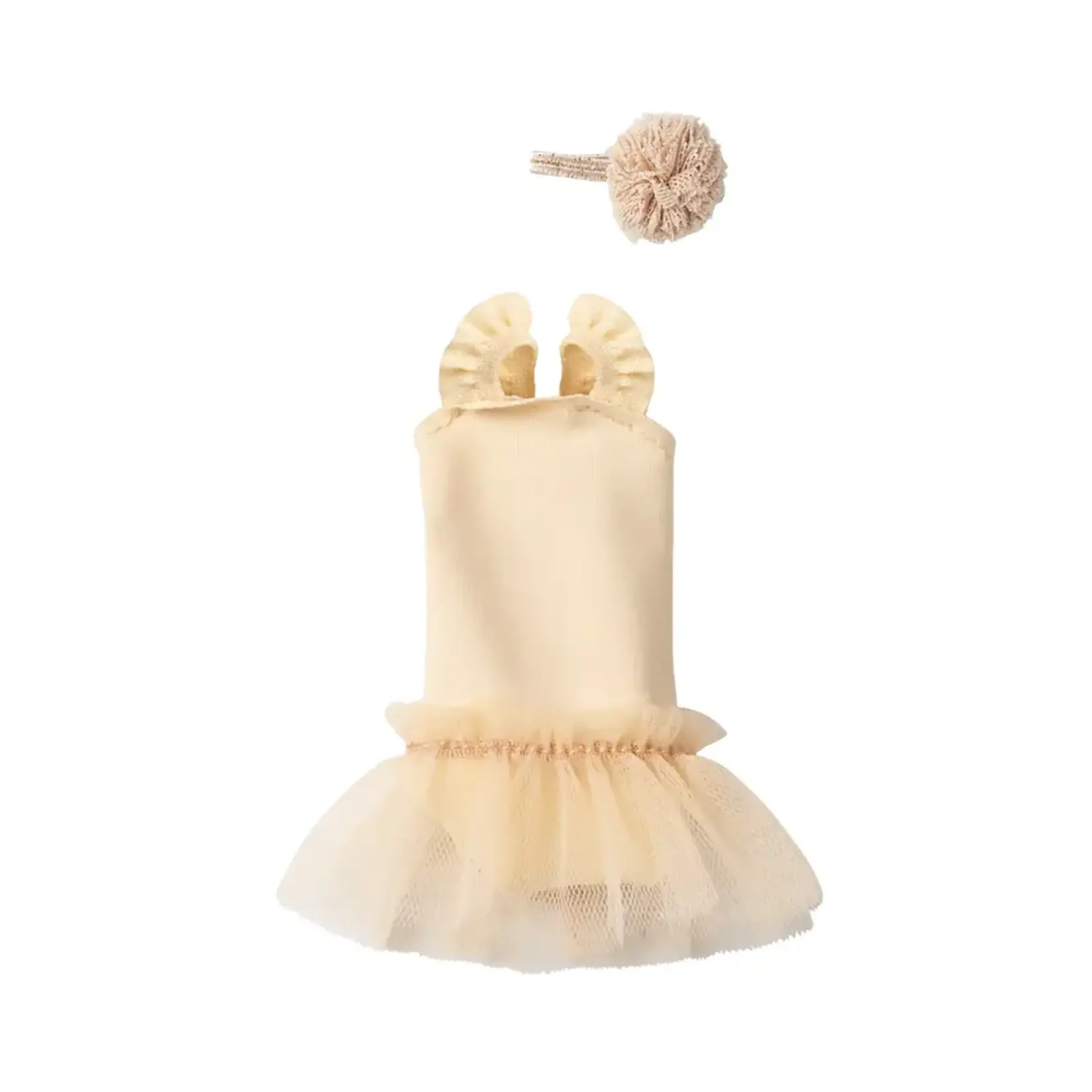 Maileg Maileg Ballet suit and skirt cream Size 1 CLOTHES