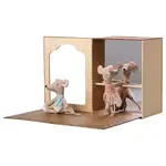 Maileg Maileg Ballet mice in dance studio Little sister and brother