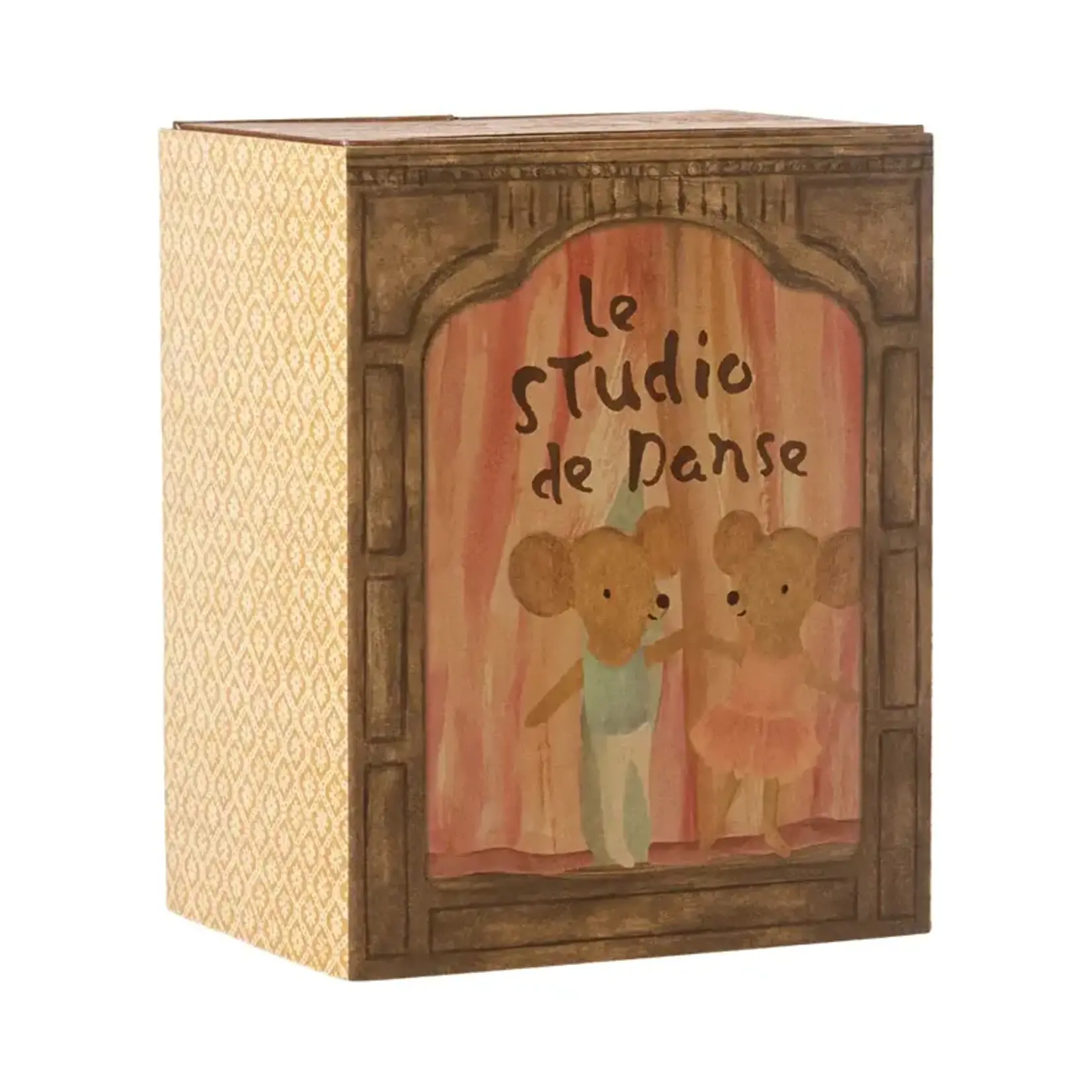 Maileg Maileg Ballet mice in dance studio Little sister and brother