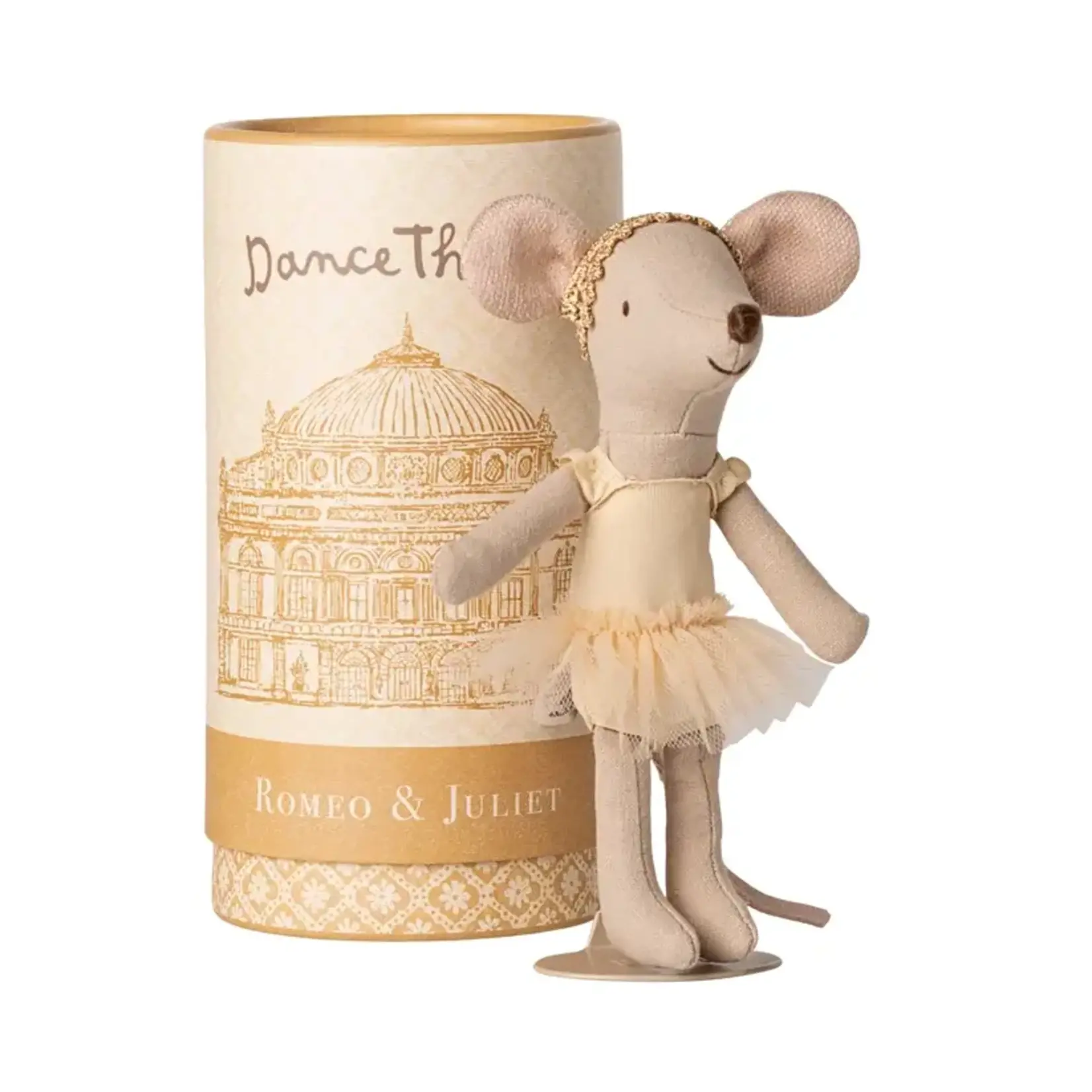 Maileg Maileg Ballet dancer mouse Big sister in Tube