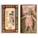 Maileg Maileg Little sister mouse in matchbox
