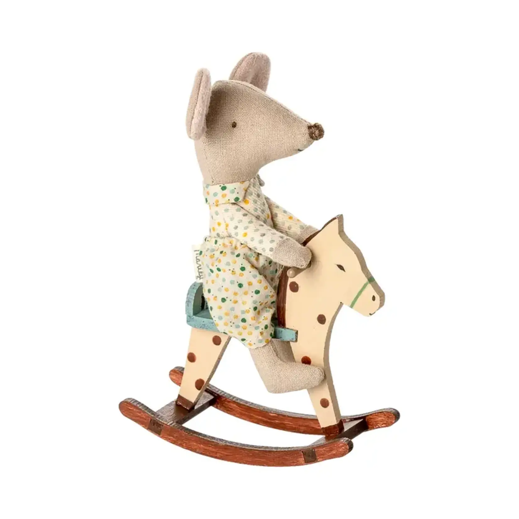 Maileg Maileg Rocking horse for Mouse - Spotted