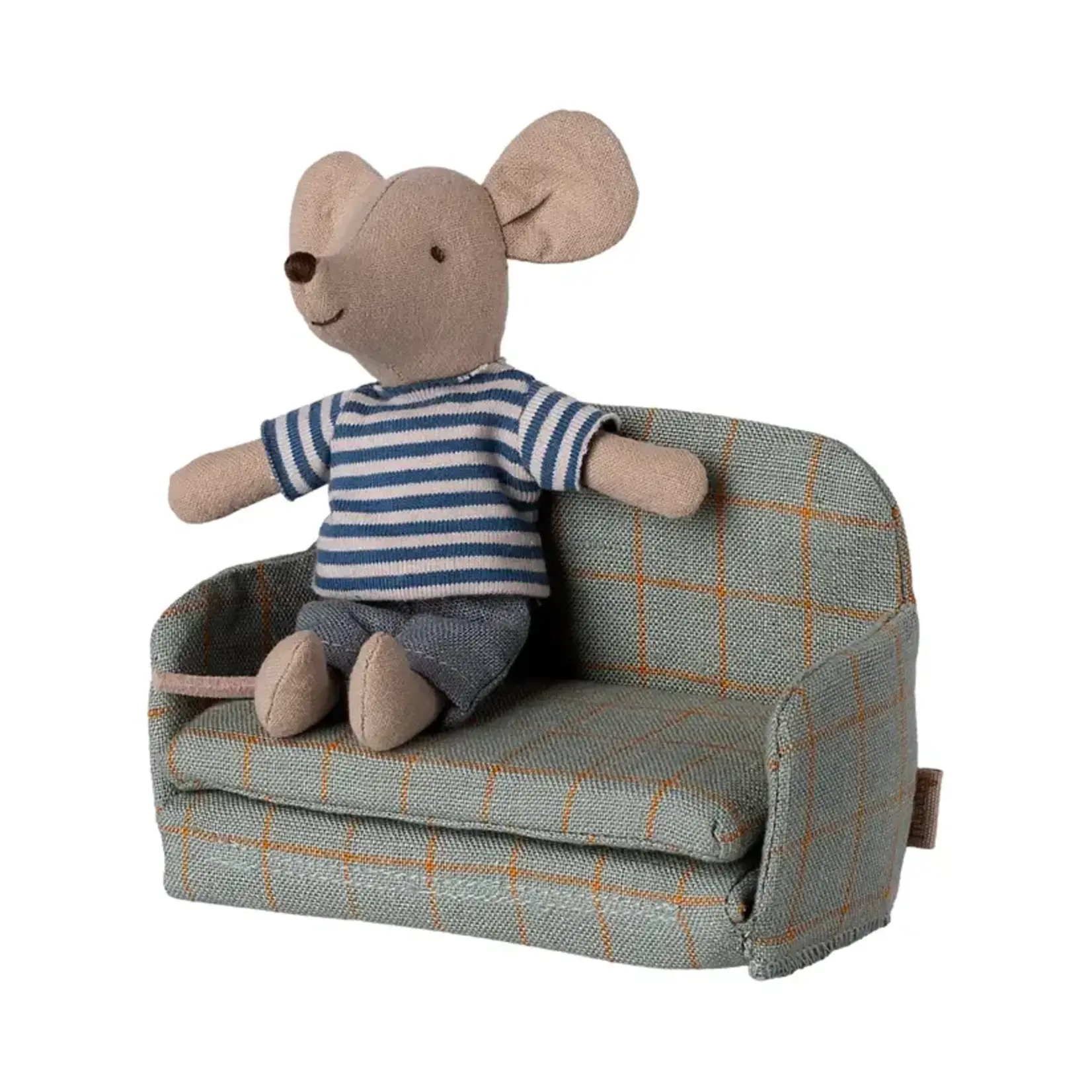 Maileg Maileg Sofa bed Mouse - Checker