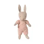 Maileg Maileg Rabbit Micro - Sand - Rose knitted suit