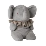 Maileg Maileg Elephant plush Big - Blue grey