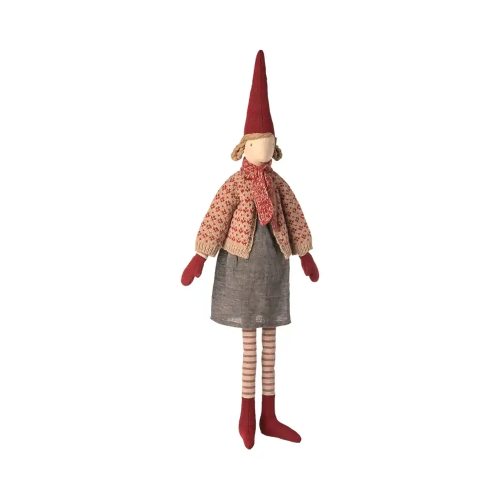 Maileg Maileg Pixy Size 4 - Girl - Skirt and cardigan