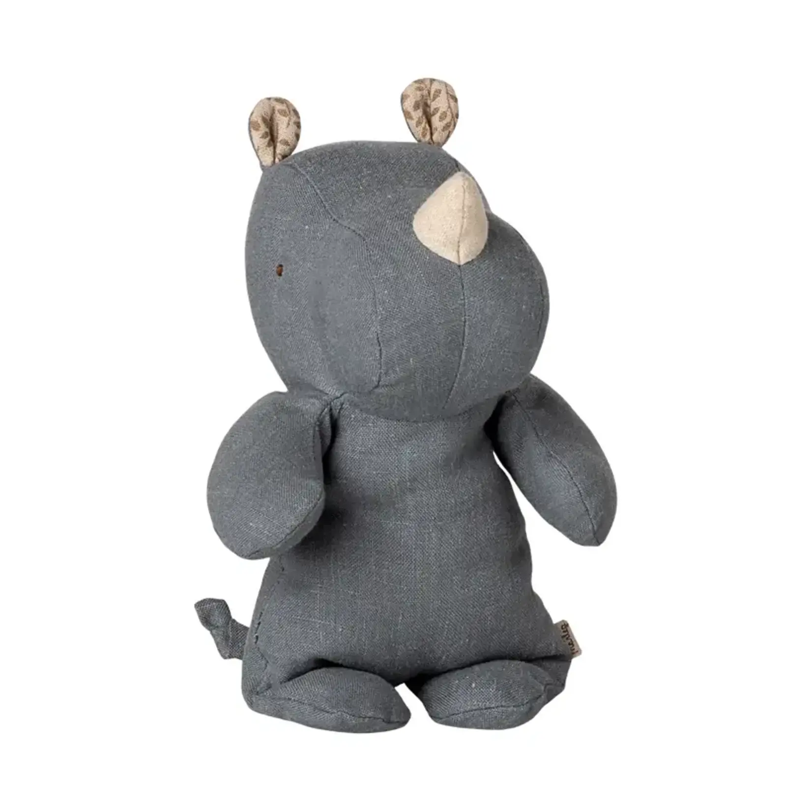 Maileg Maileg Safari friends Rhino Small - Dusty blue