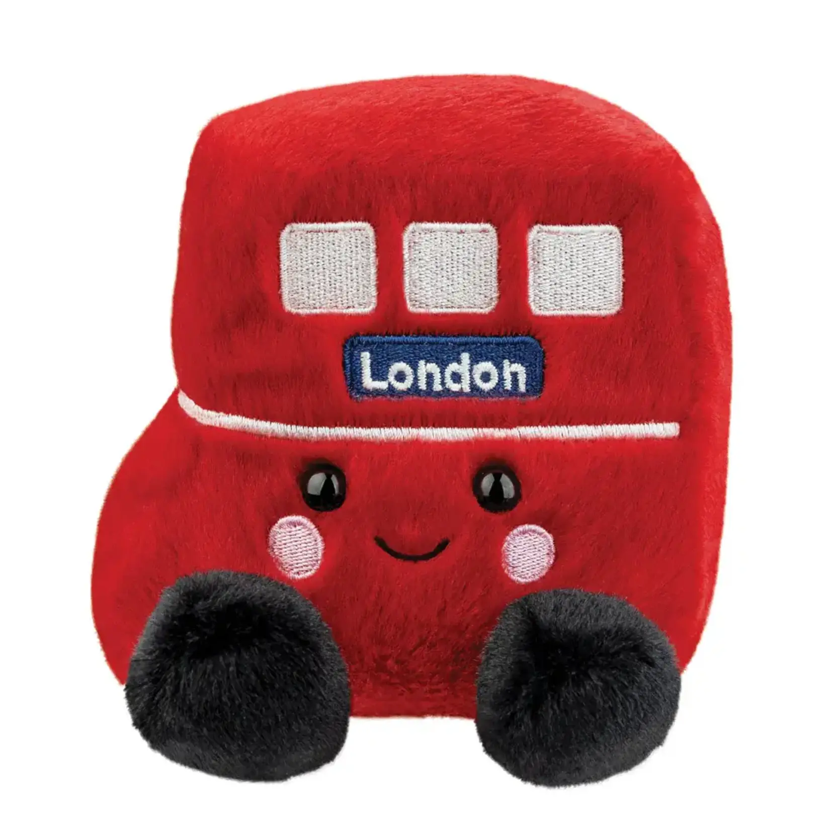Palm Pals Palm Pals Bertie Red Bus Soft Toy