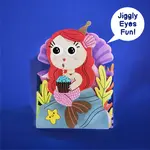 AllJoy Design Mermaid Jiggly Eyes Card