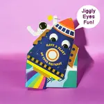 AllJoy Design Rocket Jiggly Eyes Card