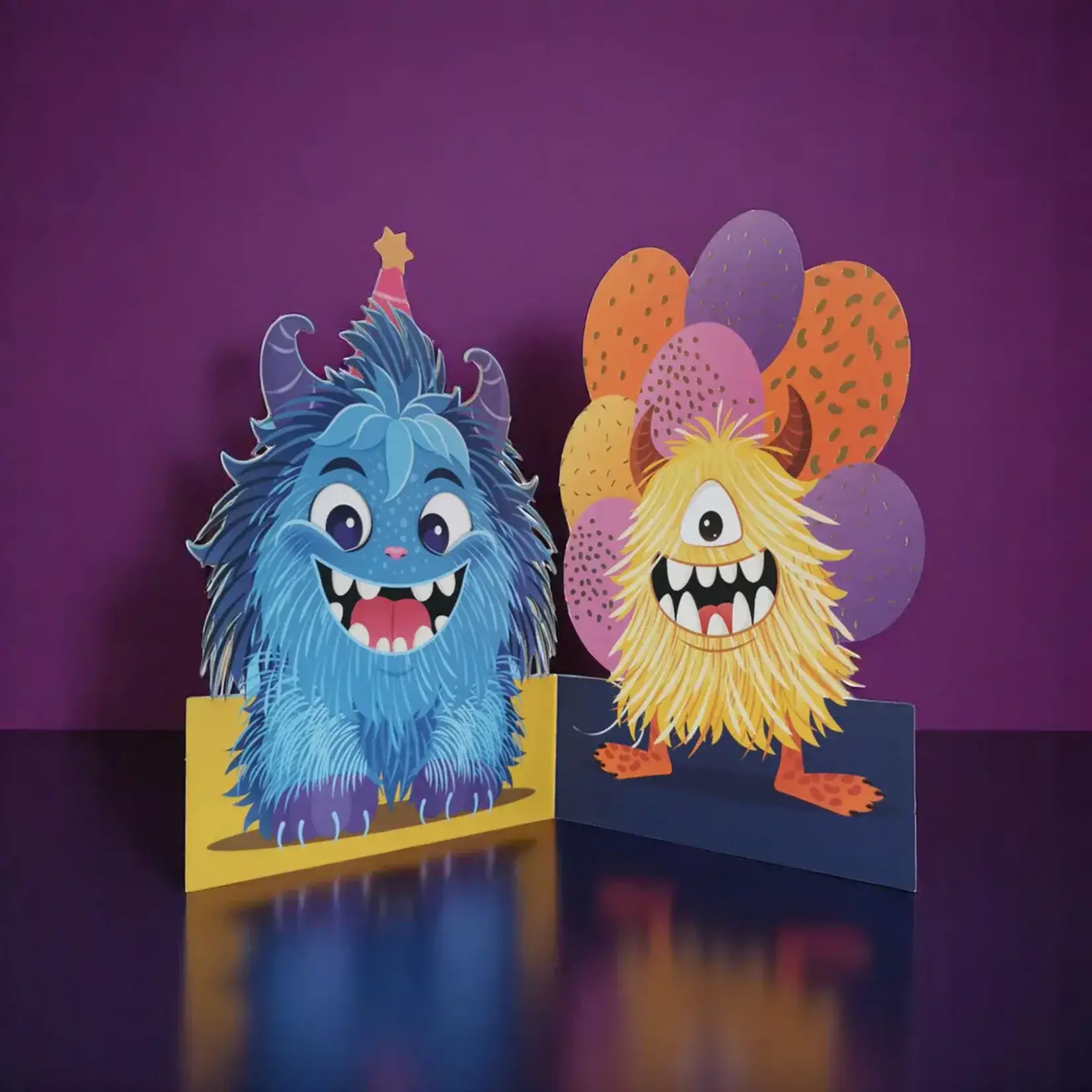 AllJoy Design Monster Jiggly Eyes Card