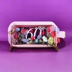 AllJoy Design Pink 60th Birthday 3D Bottle Card