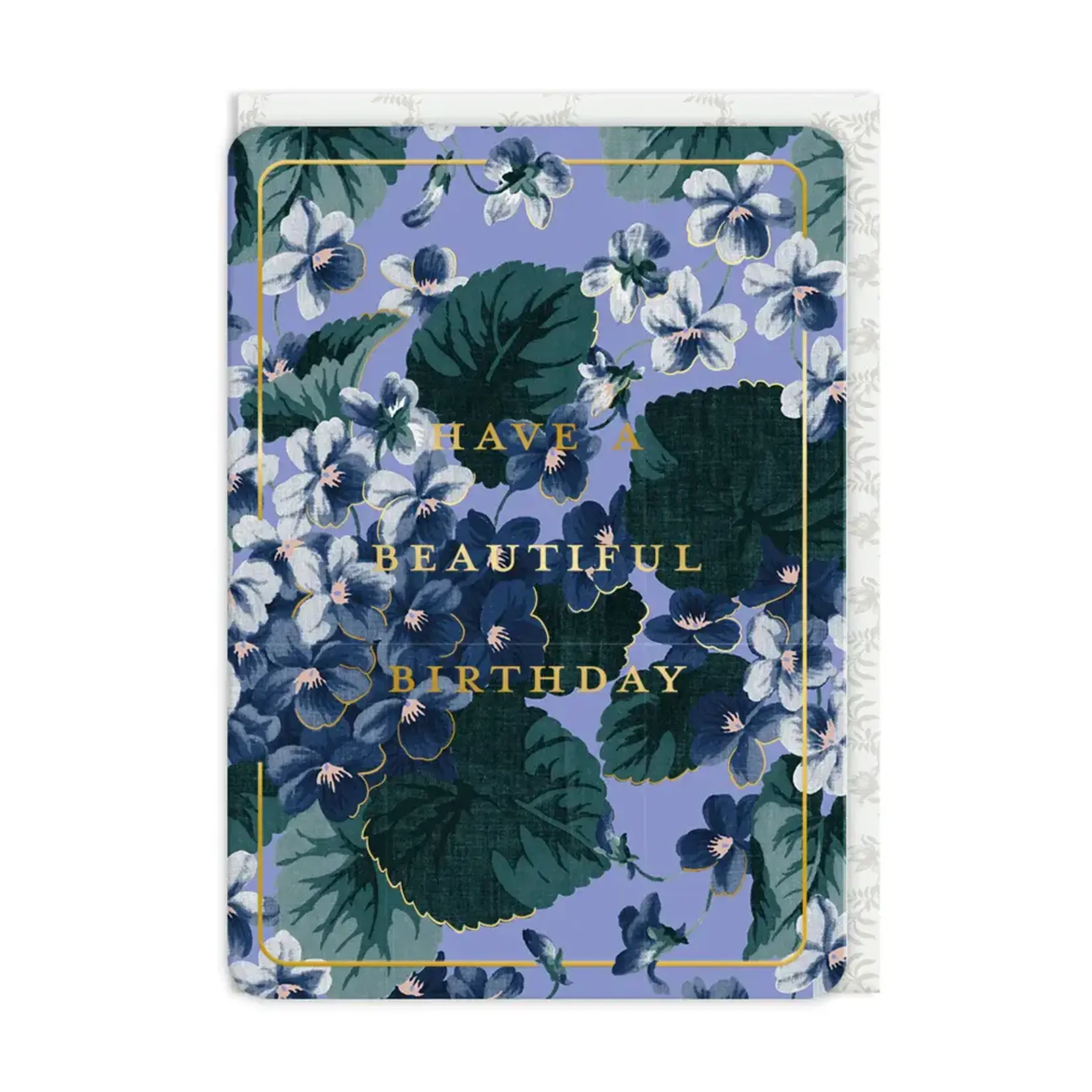 Laura Ashley Garden Floral Beautiful Birthday Card
