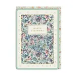 Laura Ashley Clemmie Blue Floral Happy Birthday Card